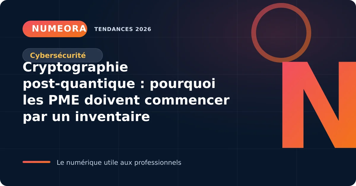 Inventaire des usages cryptographiques avant une transition post-quantique