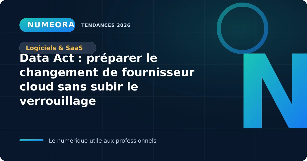Migration de données entre deux fournisseurs cloud dans le cadre du Data Act
