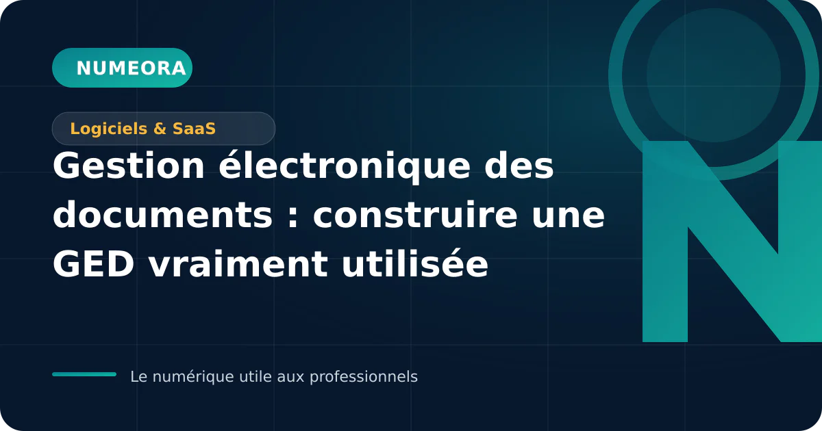Illustration de l’article « Gestion électronique des documents : construire une GED vraiment utilisée »