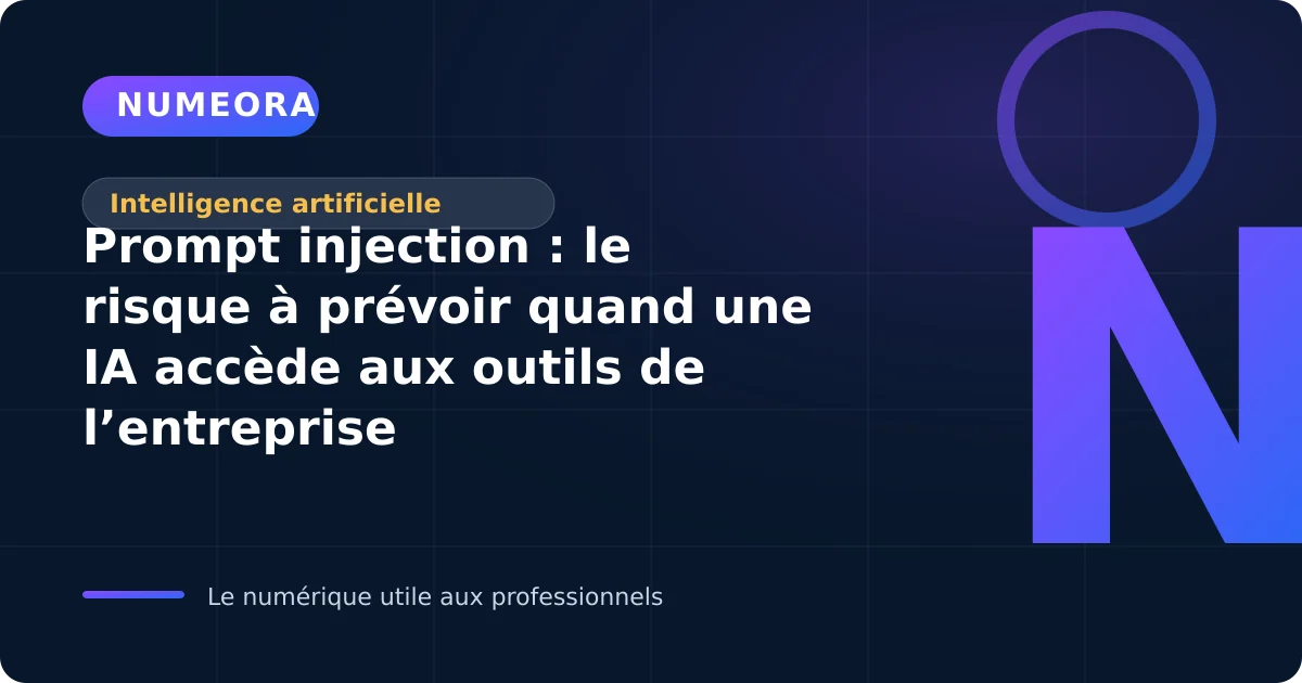 Instruction malveillante bloquée avant d’atteindre un agent IA connecté
