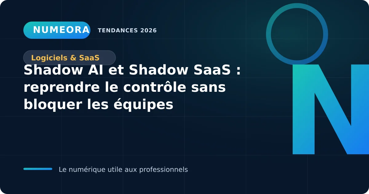 Inventaire d’applications SaaS et IA utilisées sans validation officielle