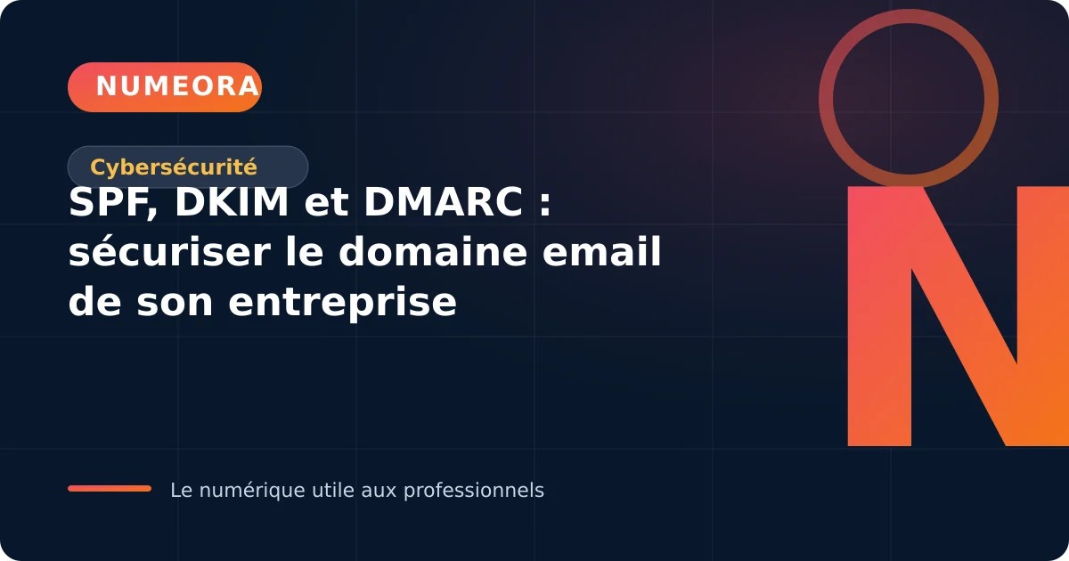 Protection d’un domaine de messagerie avec SPF, DKIM et DMARC